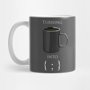 Coffee into Code Mug